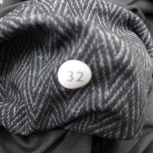 Lululemon Pants Mens 32 Gray Black Chino Dress Flat Front - Picture 9 of 15